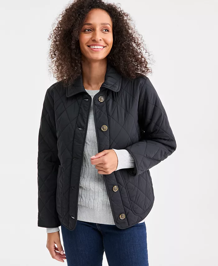 Women's Quilted Utility Jacket - thumbnail 5