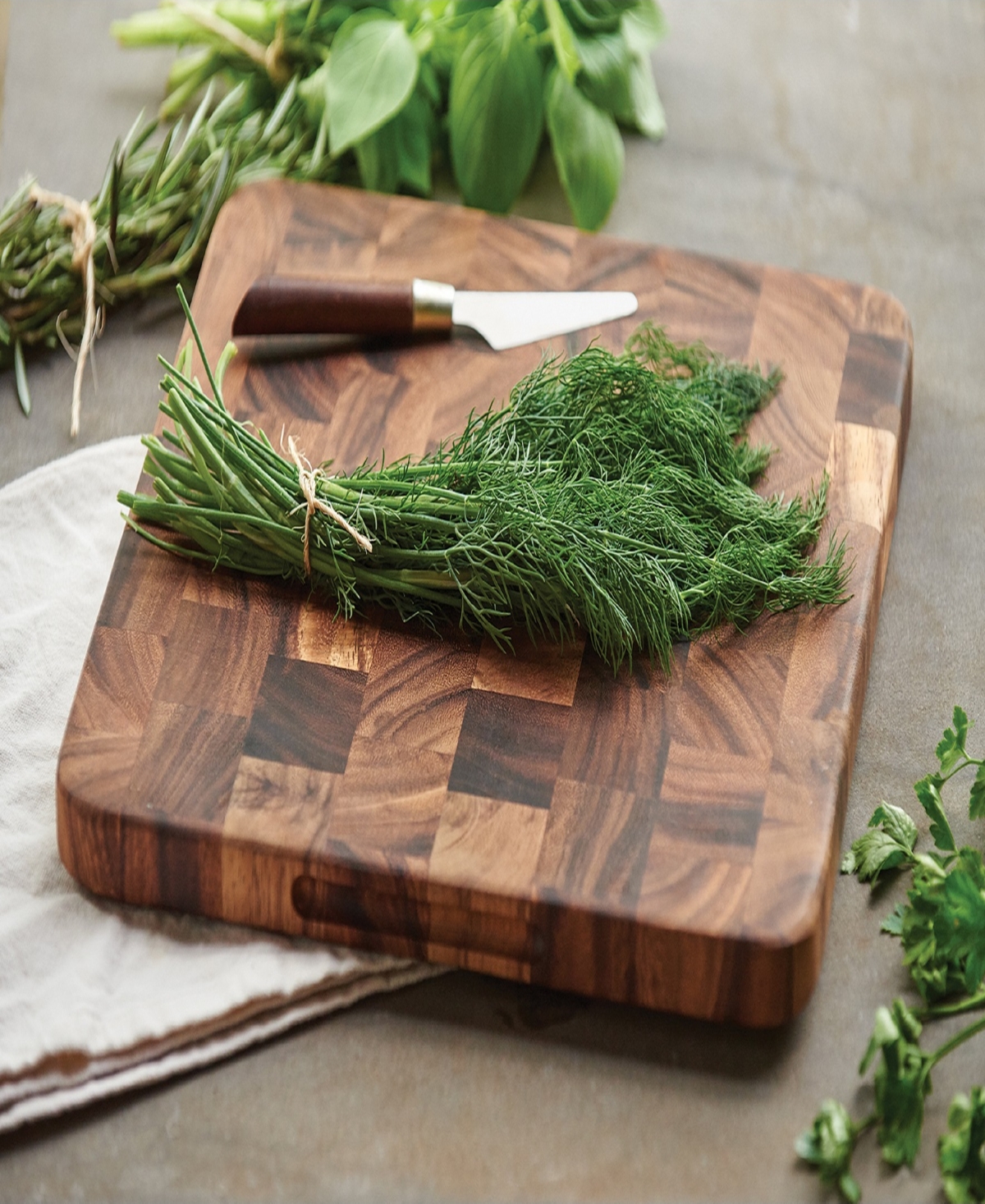 Ironwood Acacia Oslo End Grain Square Utility Board