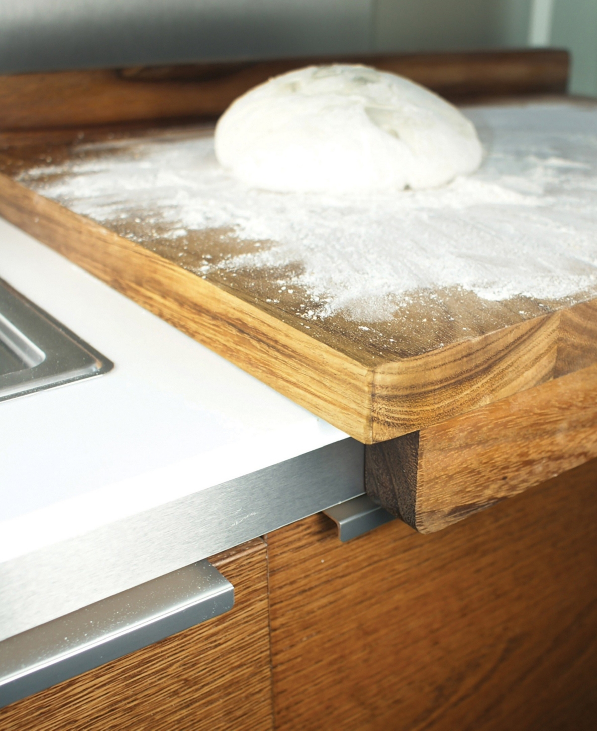 Ironwood Acacia Counter Top Board with Gravy Groove