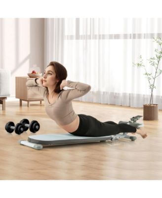 Multifunctional Sit Up Workout Bench with Adjustable Angles and Length