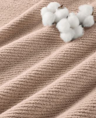 Diagonal Ribbed Cotton 4-Pc. Hand Towel Set