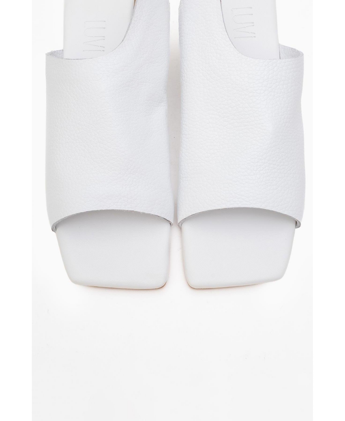 Forever & Always Shoes Orianna Leather Slide Sandal (Women)