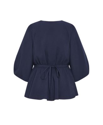 Plus Size Celina Peplum Top