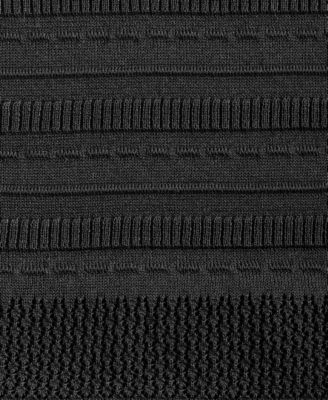 Women's Long Sleeve Sheer Stripe Sweater