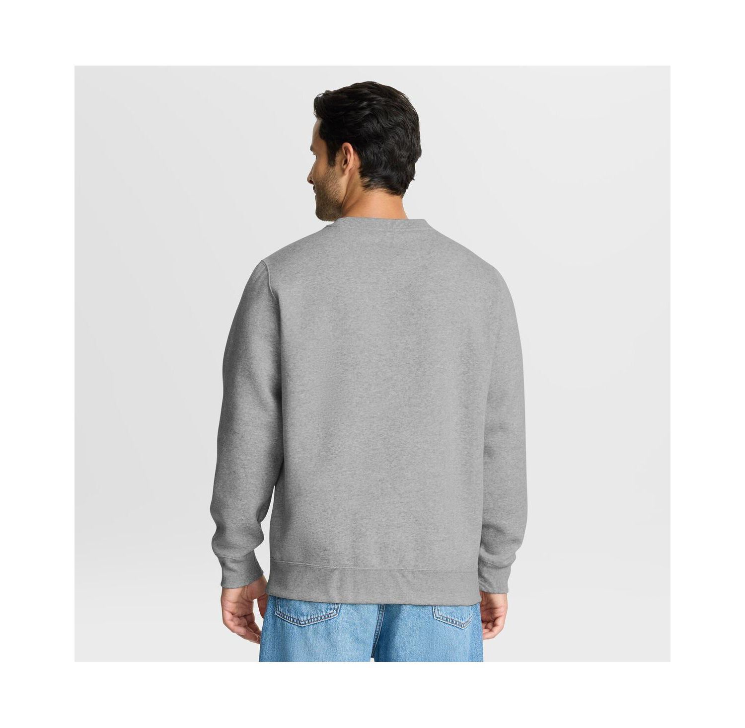 Men's Heather Gray Cleveland Browns Powerful Throw Legacy Pullover Sweatshirt