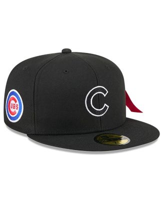 New Era - Men's x Alpha Industries Black Chicago Cubs 59FIFTY Fitted Hat