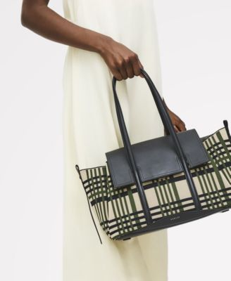 The Chancery Fly Knit Large Flap Over Shoulder Bag