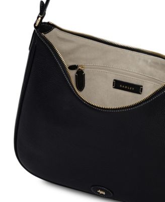 Heath Crescent Medium Zip Top Shoulder Bag