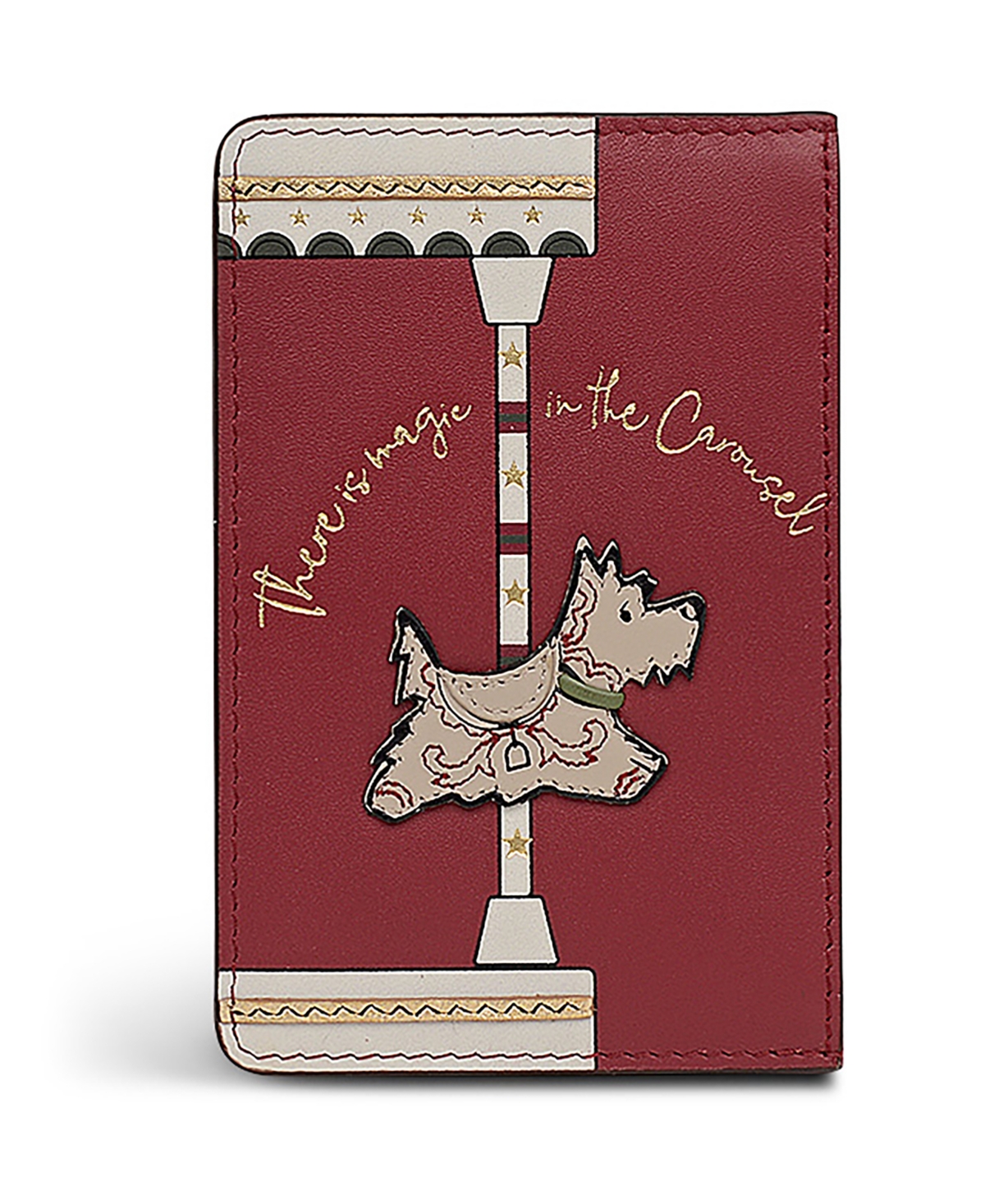 Radley London Magic Carousel Card Holder In Red