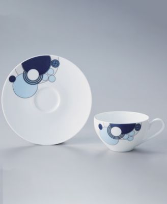 Frank Lloyd Wright Imperial Cabaret Blue Cup, 7 oz. & Saucer