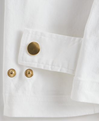 Women's High-Rise Belted Tapered Pants, Macy's Exclusive