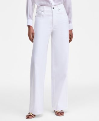 Women's High-Rise Wide-Leg Jeans, Macy's Exclusive
