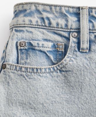 Women's High-Rise Barrel-Leg Jeans, Macy's Exclusive