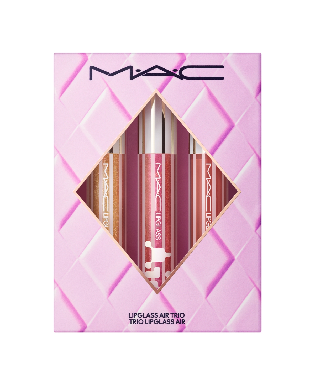 Mac 3-pc. Gloss Enthusiast Lipglass Air Gift Set In Transparent