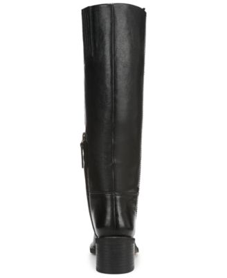 Women's Niva Wide Calf Round Toe Zip Tall Boots