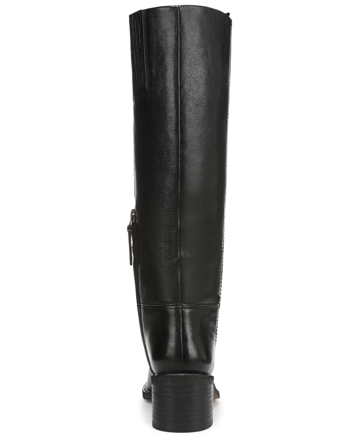 Franco Sarto Women's Niva Wide Calf Round Toe Zip Tall Boots In Black
