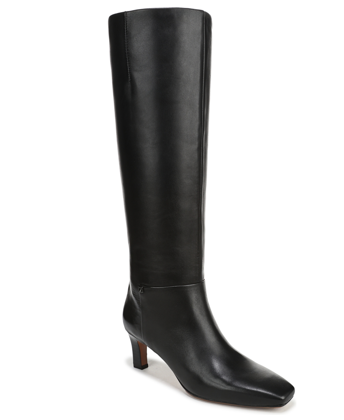 Franco Sarto Women's Timmy Square Toe Zip Tall Boots In Black
