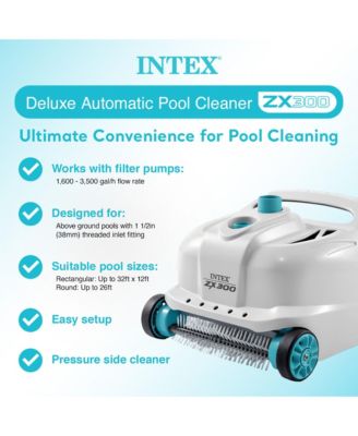 Rectangular Ultra XTR Frame Swimming Pool w/ Pump & Robot Vacuum Cleaner
