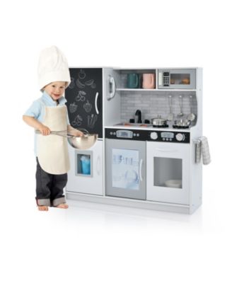 Toddler Pretend Play Kitchen for Boys and Girls Ages 3–6