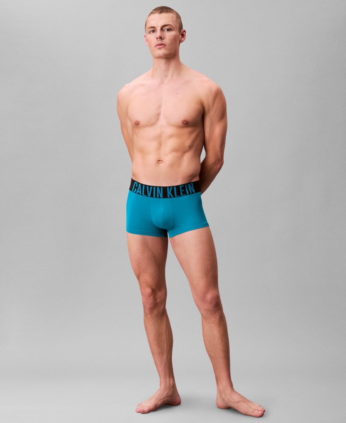 Calvin Klein Men's 3-pack Intense Power Micro Low Rise Trunks In Multi