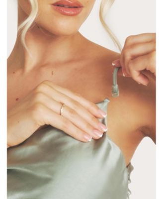 Cowl Front Asymmetric Bridesmaid Dress