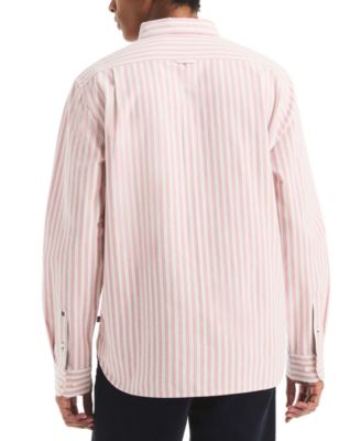 Men's Pique Double Knit Long-Sleeve Shirt