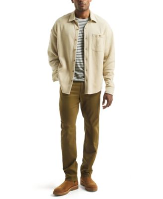 Men's Pique Double Knit Long Sleeves Shirt