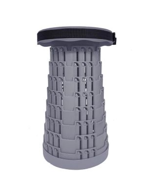 10x21 UD Weather Resistant Roof Prism Binocular, 5.4 Degree Angle View, Black, Bundle with Portable Telescoping Stool/Chair, Cleaning Cloth