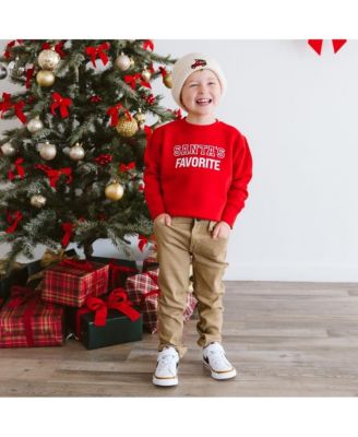 Toddler Boys Santa's Favorite Christmas Sweatshirt