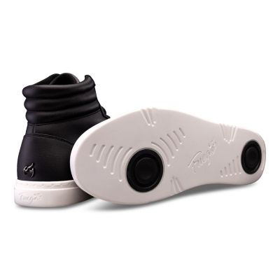 Women's Black High-top Sneaker