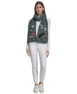 Women's NYC Patches Scarf