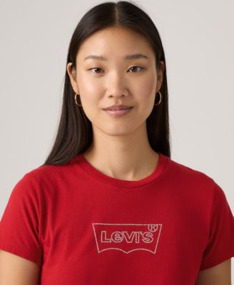 Women's Perfect Graphic Logo Cotton T-shirt