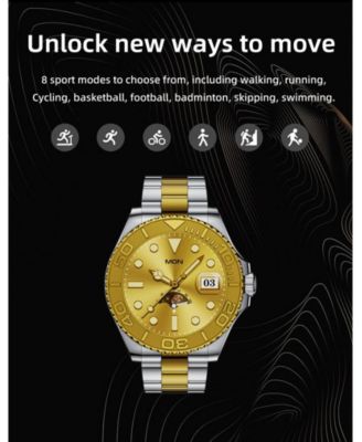 1.32" HD Smart Watch Multi-function With Bluetooth Calling Health Monitoring, IP67 for Women Men