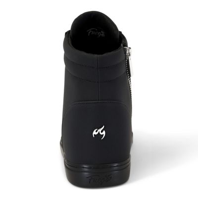 Women's All-black Wedge Sneaker