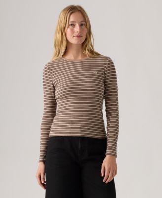 Levi's - Women's Hayes Clara Strip Long Sleeve Top