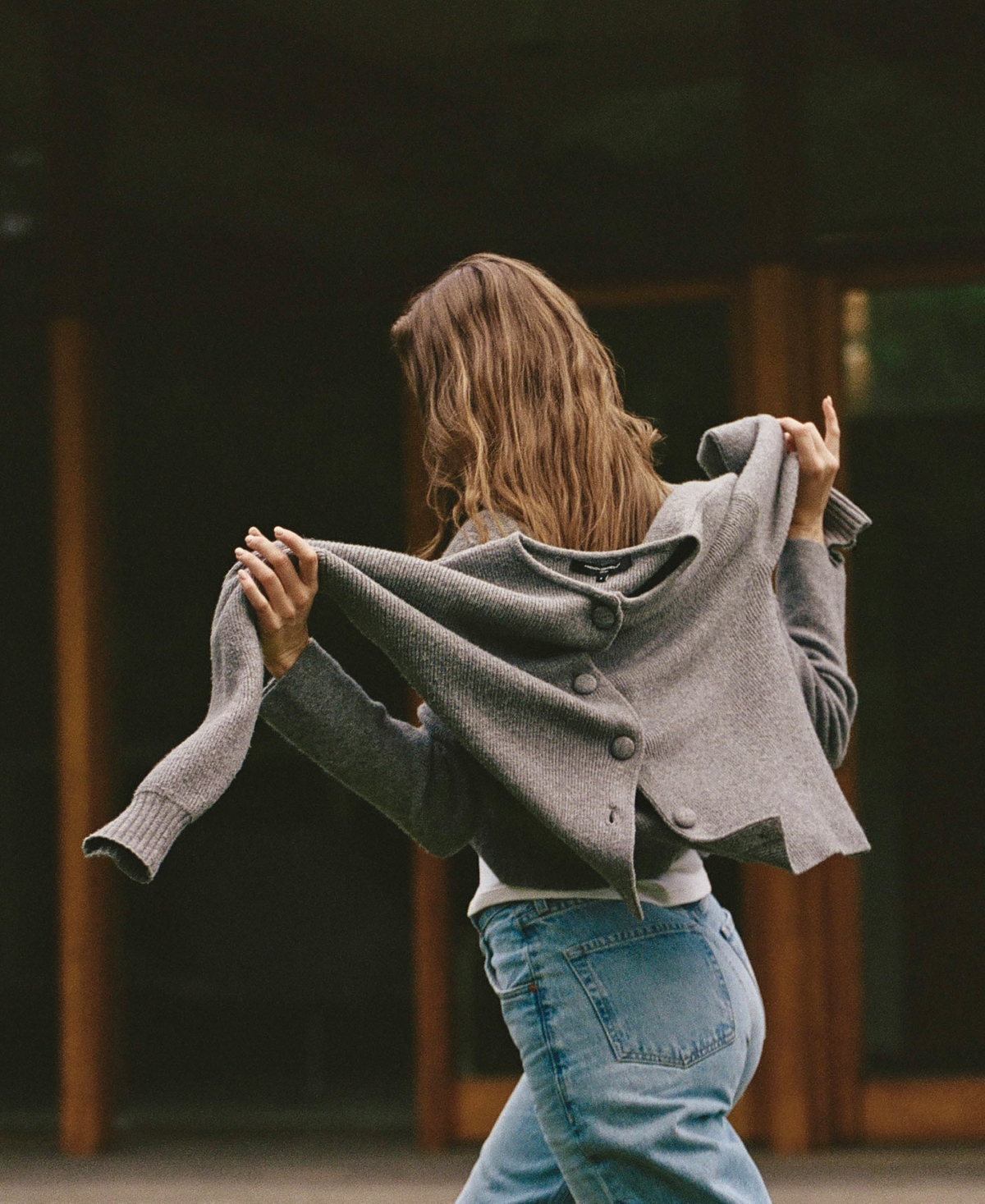 French Connection Women's Knit Long Sleeve Cardigan