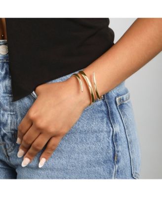 Spiral Wrap Cuff Bracelet