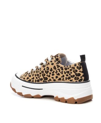 Women's Lace-Up Canvas Sneakers Refresh Collection By XTI