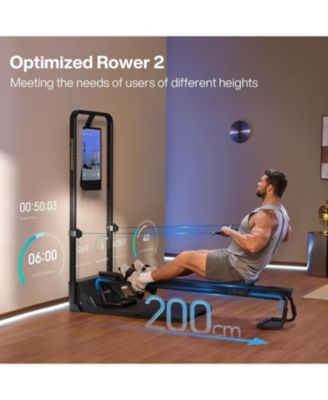 AeroRow Rowing Bench, Next Generation of Rowing Machines, Rower Attachment for Gym Monster
