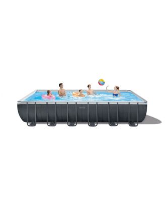 26363EH 24' x 12' x 52" Rectangular Ultra XTR Frame Swimming Pool w/ Pump