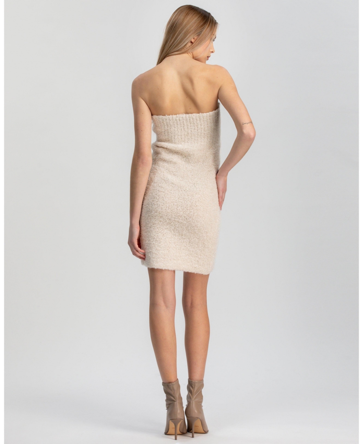Pietro Brunelli Milano Women's Strapless Verbier Mini Dress