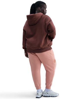 Plus Size Sportswear Club Fleece Mid-Rise Graphic Pants