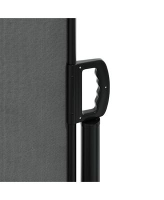 Retractable Side Awning Anthracite