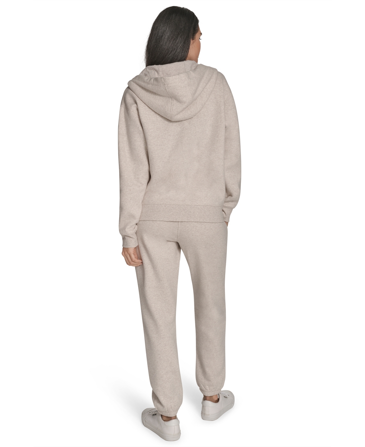 Calvin Klein Women's Performance Logo Stripe Jogger Sweatpants In Neutral