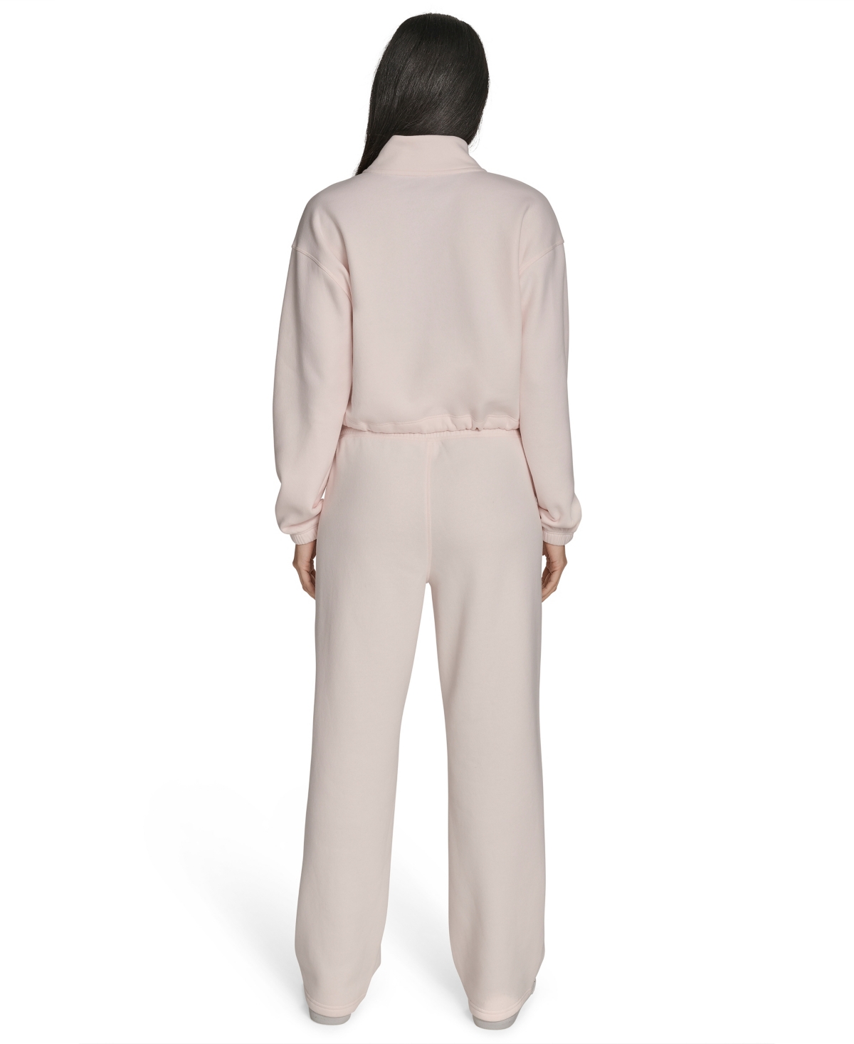 Calvin Klein Women's Performance Half-zip Pull-on Sweatshirt In Neutral