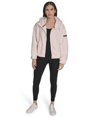 Women's Performance Oversized Hooded Sherpa Jacket