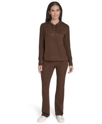 Performance Women's Waffle-Knit Pullover Hoodie