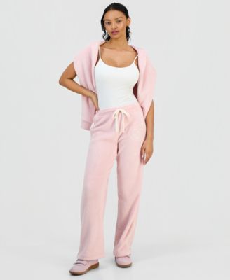 Love Tribe - Juniors' Hello Kitty Lace-Trim Woobie Pants