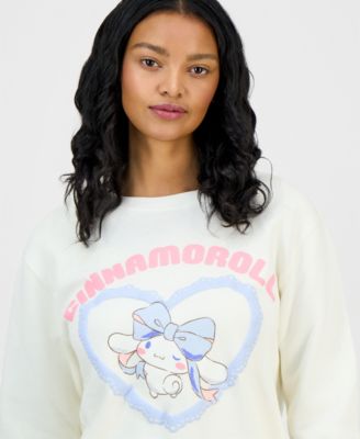 Juniors' Cinnamoroll Crewneck Sweatshirt