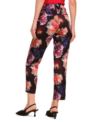 Women's Straight Leg Satin Pants